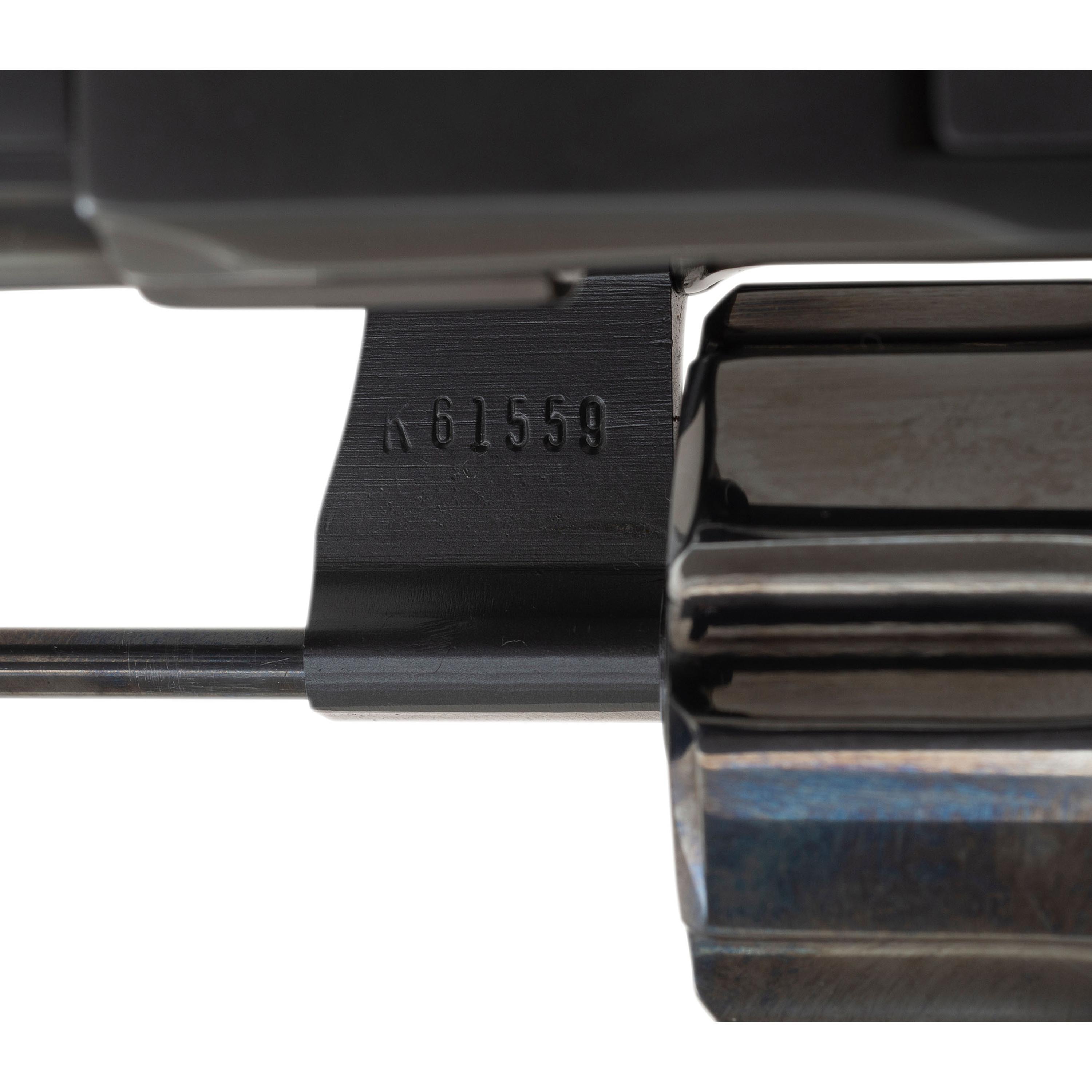 *K Prefix Blued 8" Colt Python Revolver in Box