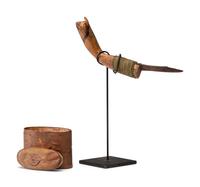 Northeastern Crooked Knife AND Lidded Birchbark Box