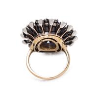 SAPPHIRE AND DIAMOND RING