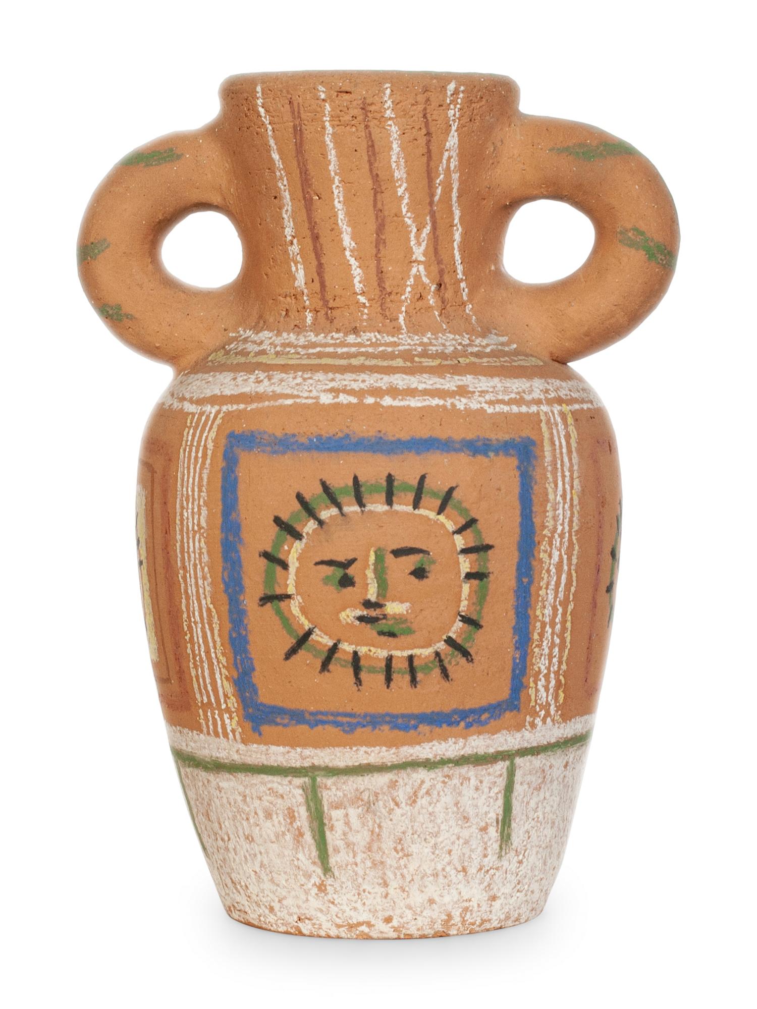 Vase au décor pastel (A.R. 190)