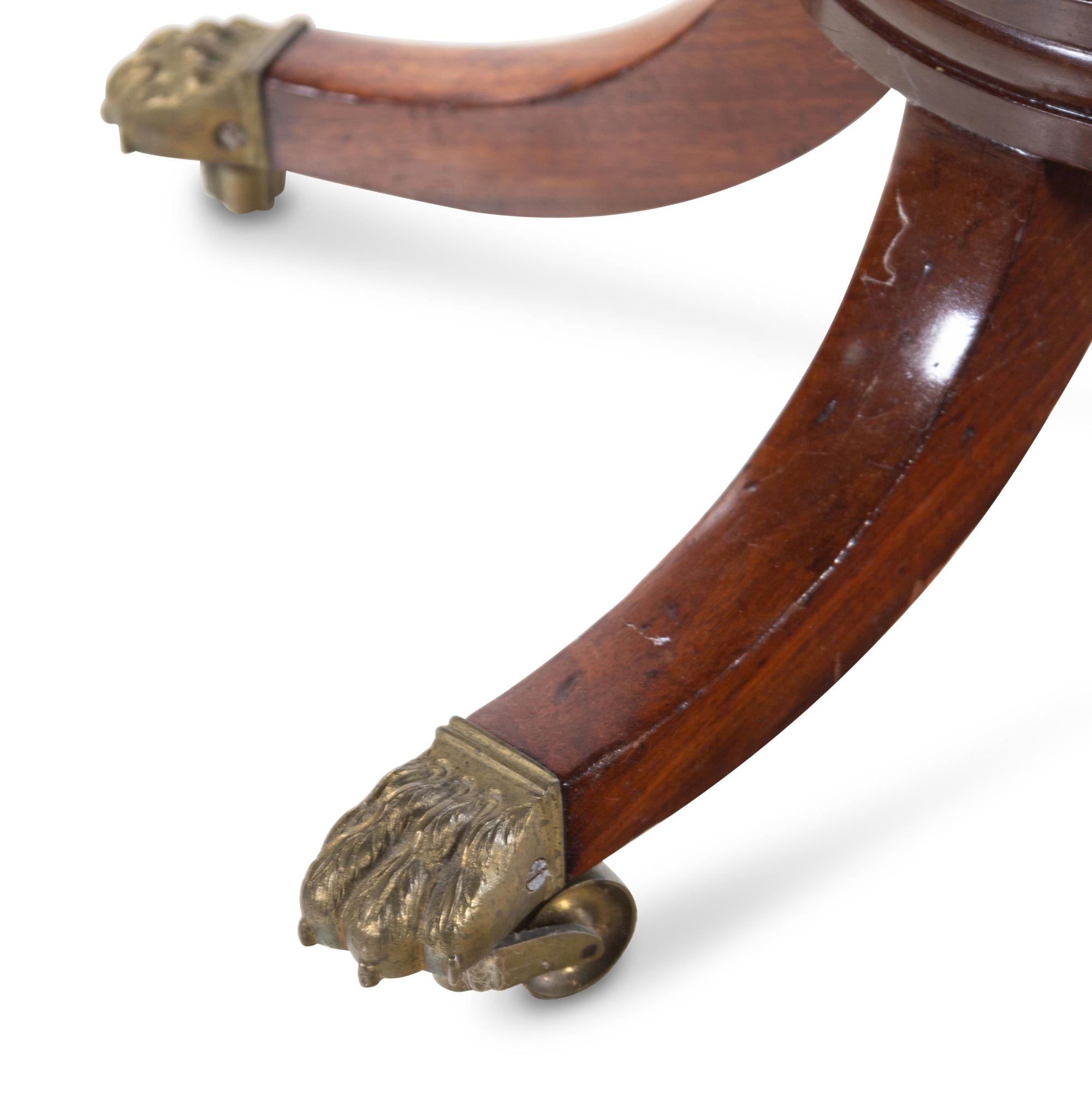 A Regency Mahogany Fire Screen