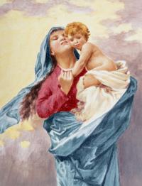 An Italian Painted Porcelain Plaque