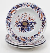 Three Spode New Stone Bowls Diameter 8 inches each.