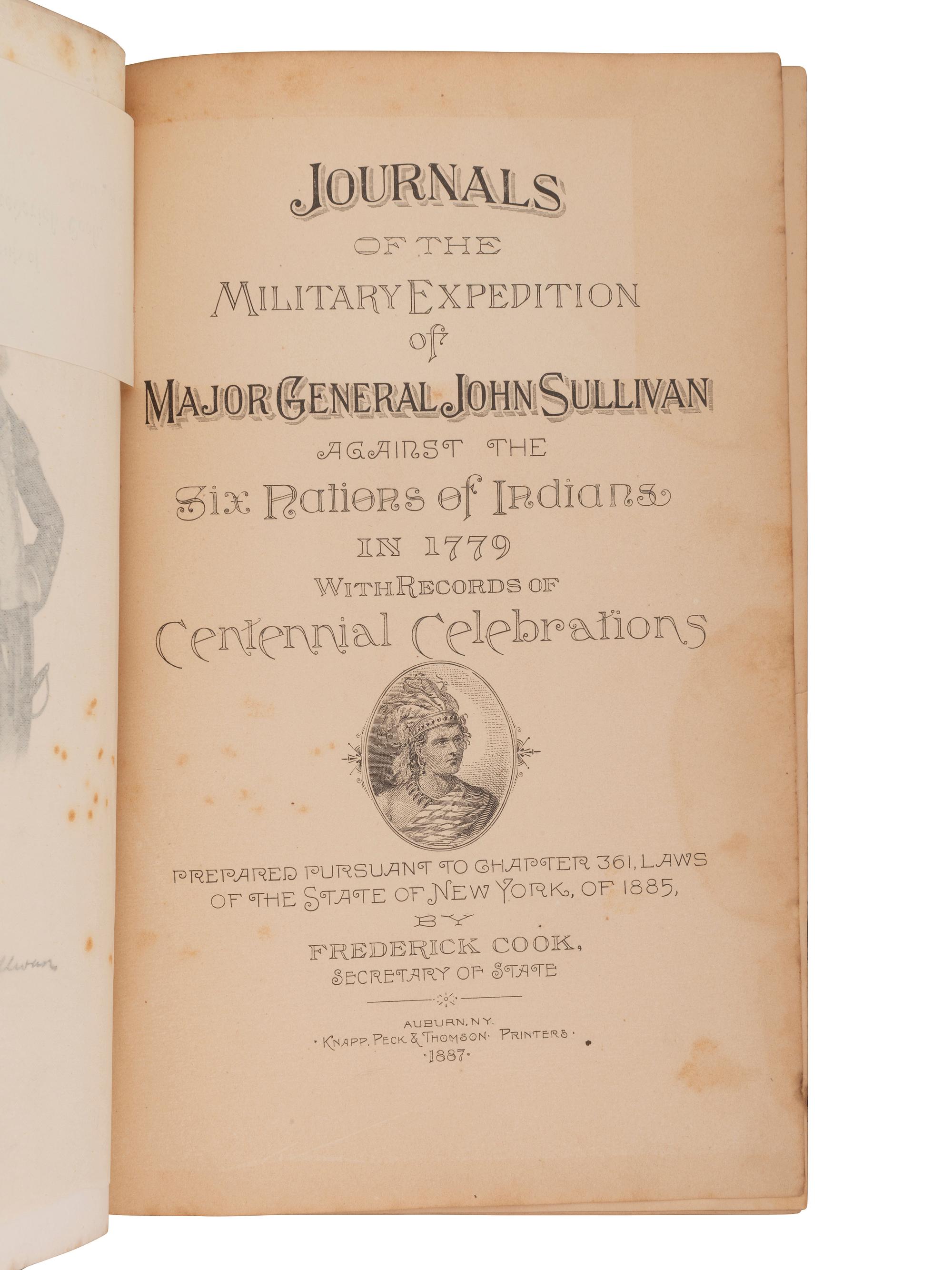 [IROQUOIS]. A group of 3 works about the Iroquois, comprising: