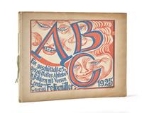 (Felixmuller, Conrad). ABC. Ein geschutteltes, geknutteltes Alphabet in Bildern Mit Versen von Londa und Conrad Felixmuller. 1925
