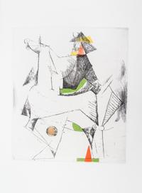 (MARINI, MARINO) MARINI, EGLE. Tout pres de Marino. Paris, 1971. Limited, signed. Set of 10 etchings.