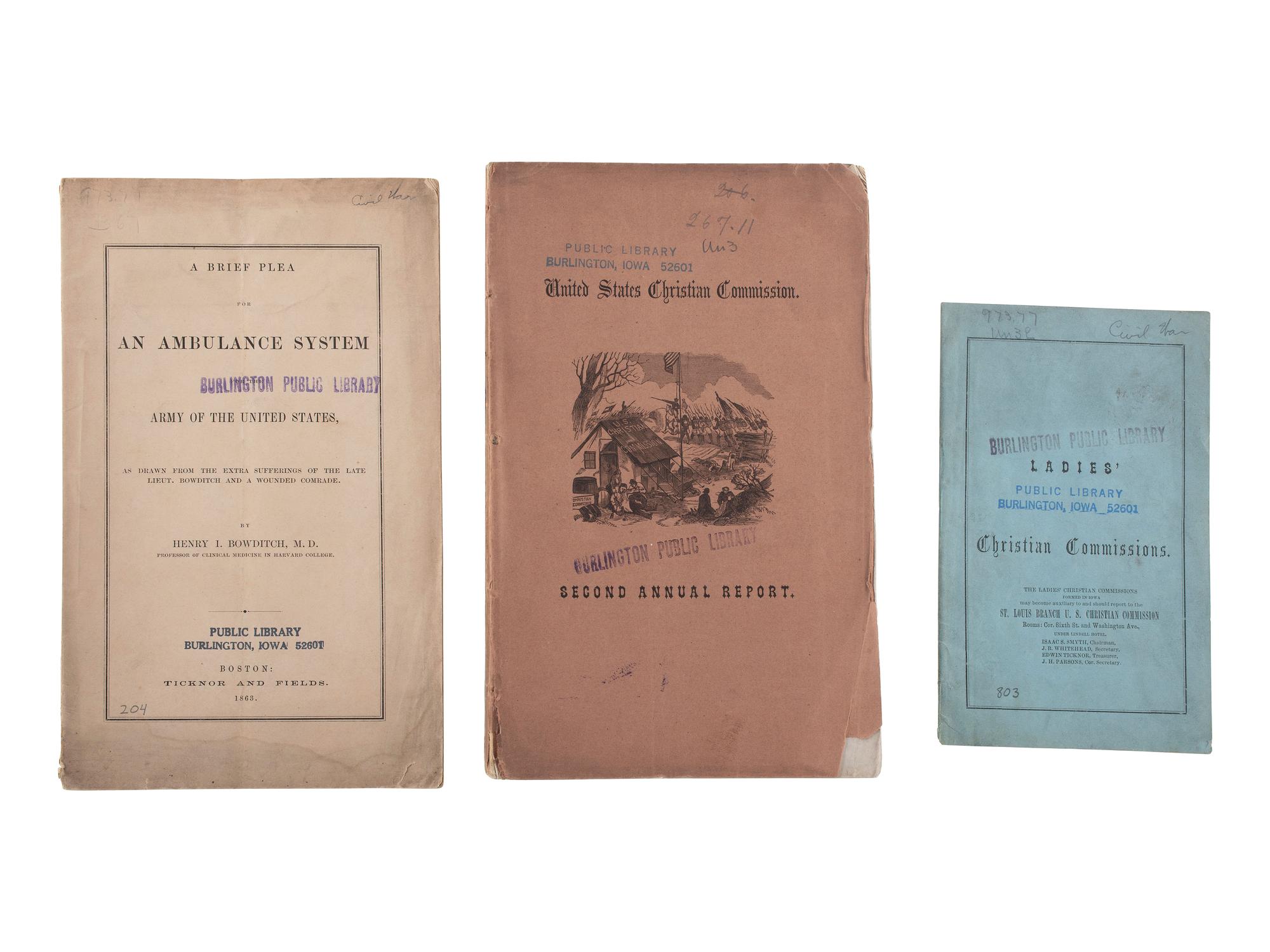 [CIVIL WAR]. A large group of war-era pamphlets on topics including politics, battles, foreign relations, debt, and the draft, comprising: