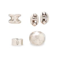 HERMÈS, COLLECTION OF STERLING SILVER JEWELRY