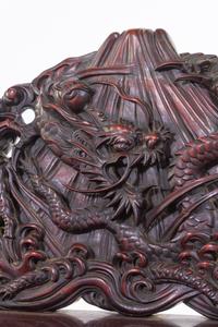 Two Chinese and Japanese Export Carved Hardwood Armchairs