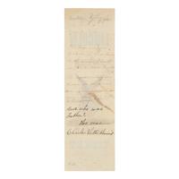 [LINCOLN-JOHNSON CAMPAIGN]. Lincoln and Johnson and the Whole Ticket . [Bordentown, N.J., 1864].