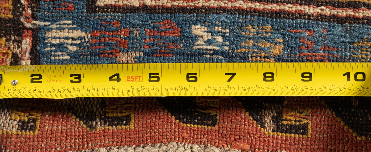 A Caucasian Soumak "Dragon" Wool Rug