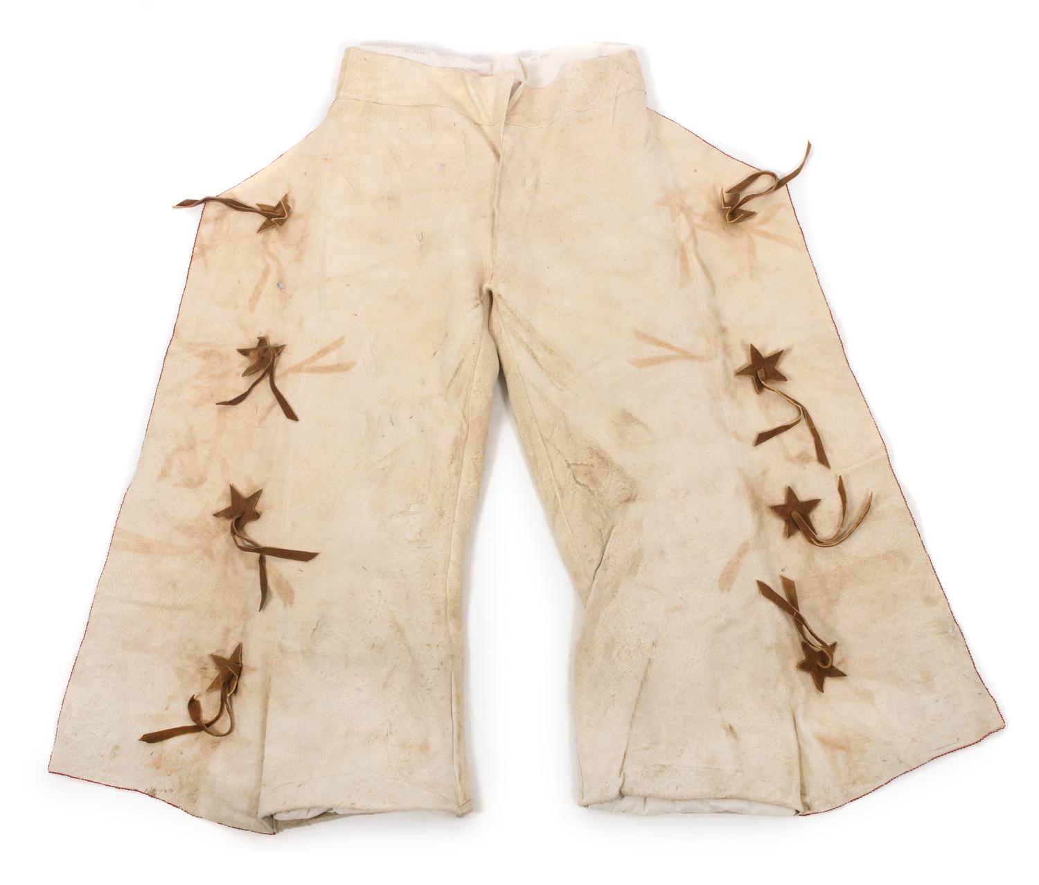 A Group of Plateau Area Clothing Length of one pair of pants: 41 inches.