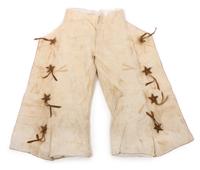 A Group of Plateau Area Clothing Length of one pair of pants: 41 inches.