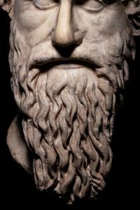 A Roman Marble Portrait Head of Antisthenes