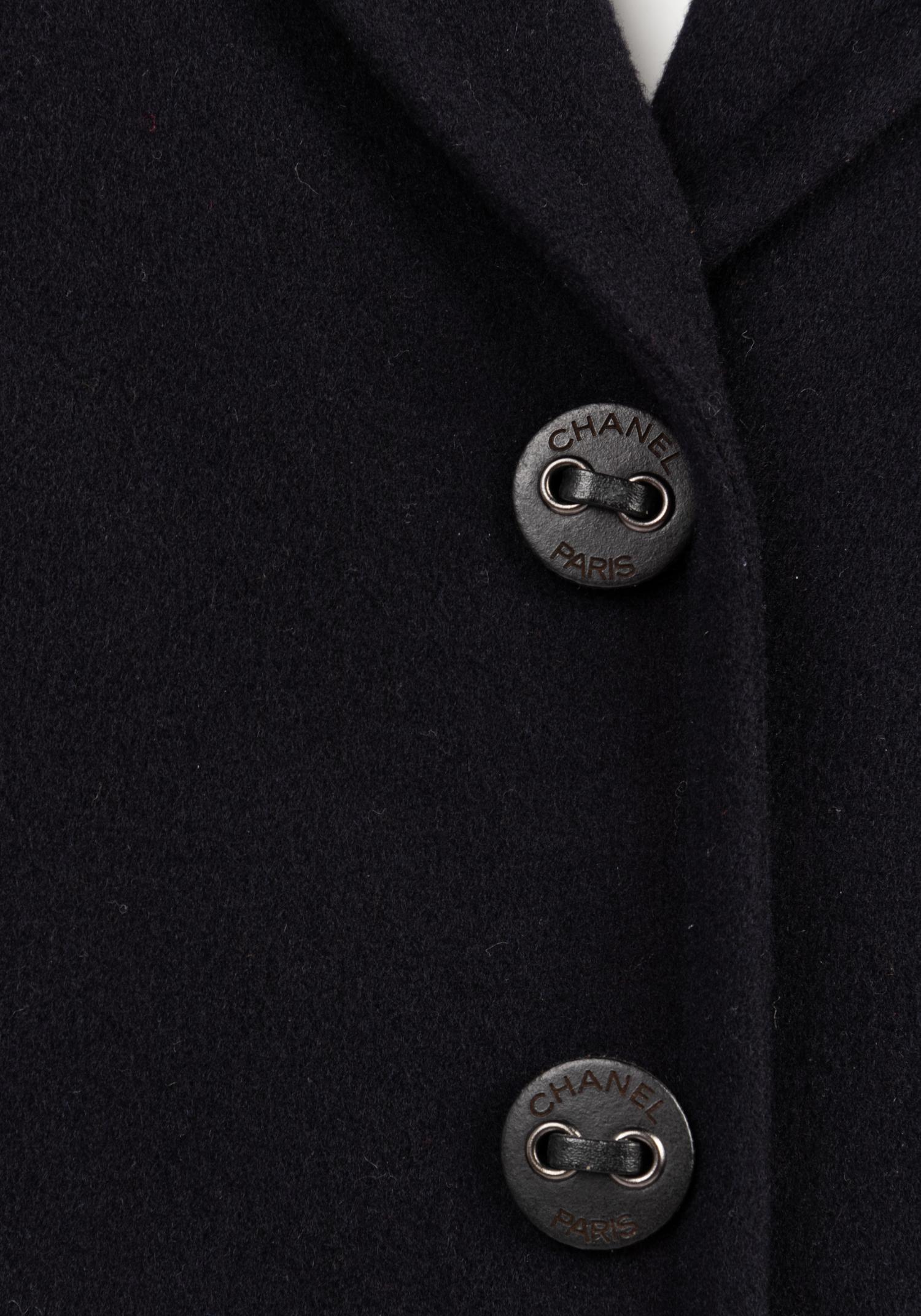Chanel Cashmere Two-Piece Skirt Suit, Fall 2002