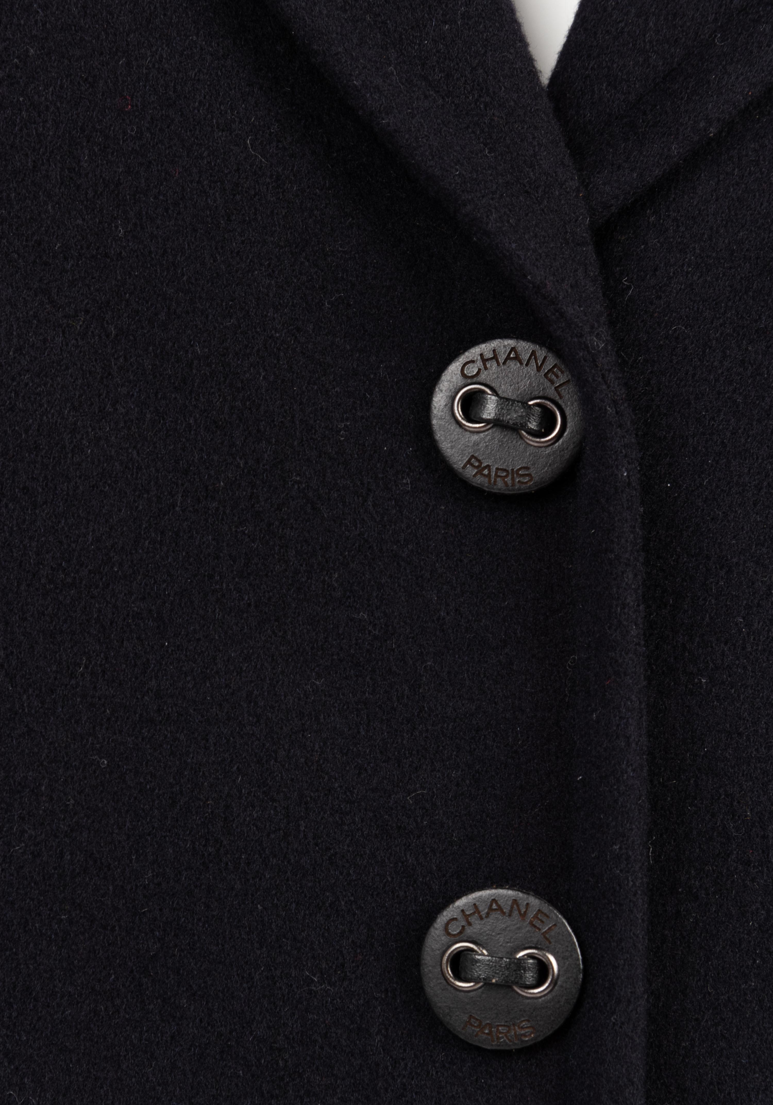 Chanel Cashmere Two-Piece Skirt Suit, Fall 2002