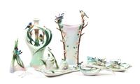 A Collection of Franz Porcelain Height of tallest 21 1/2 inches. — 21ST CENTURY