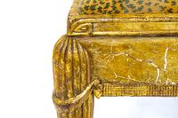 A Pair of Art Deco Giltwood Tabourets