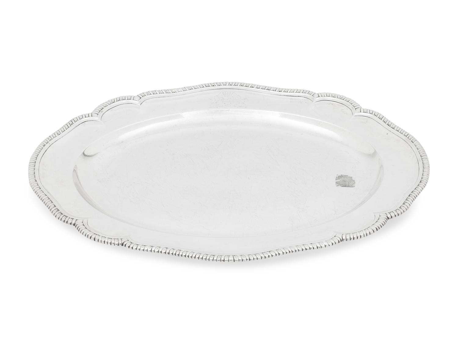 A George II Silver Platter