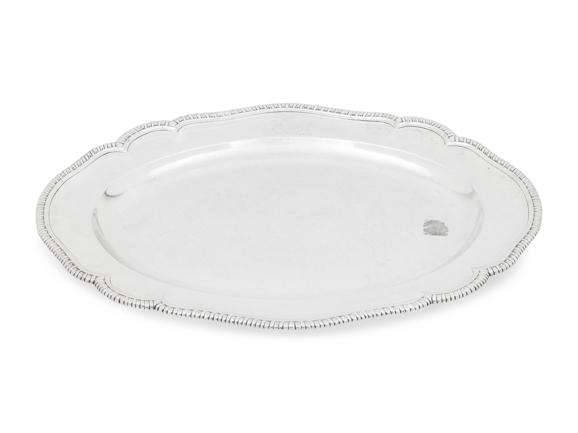A George II Silver Platter