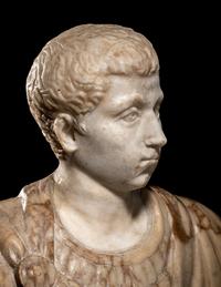 A Roman Marble Portrait Head of a Youth