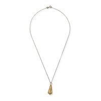 A Roman Gold Hercules Club Pendant — with a modern gold chain