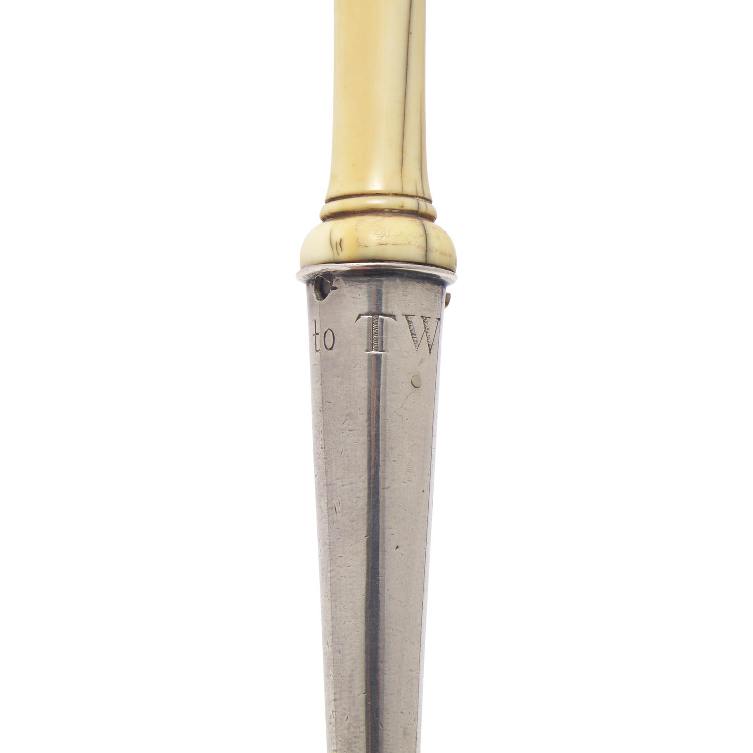A William III Britannia Silver Punch Ladle