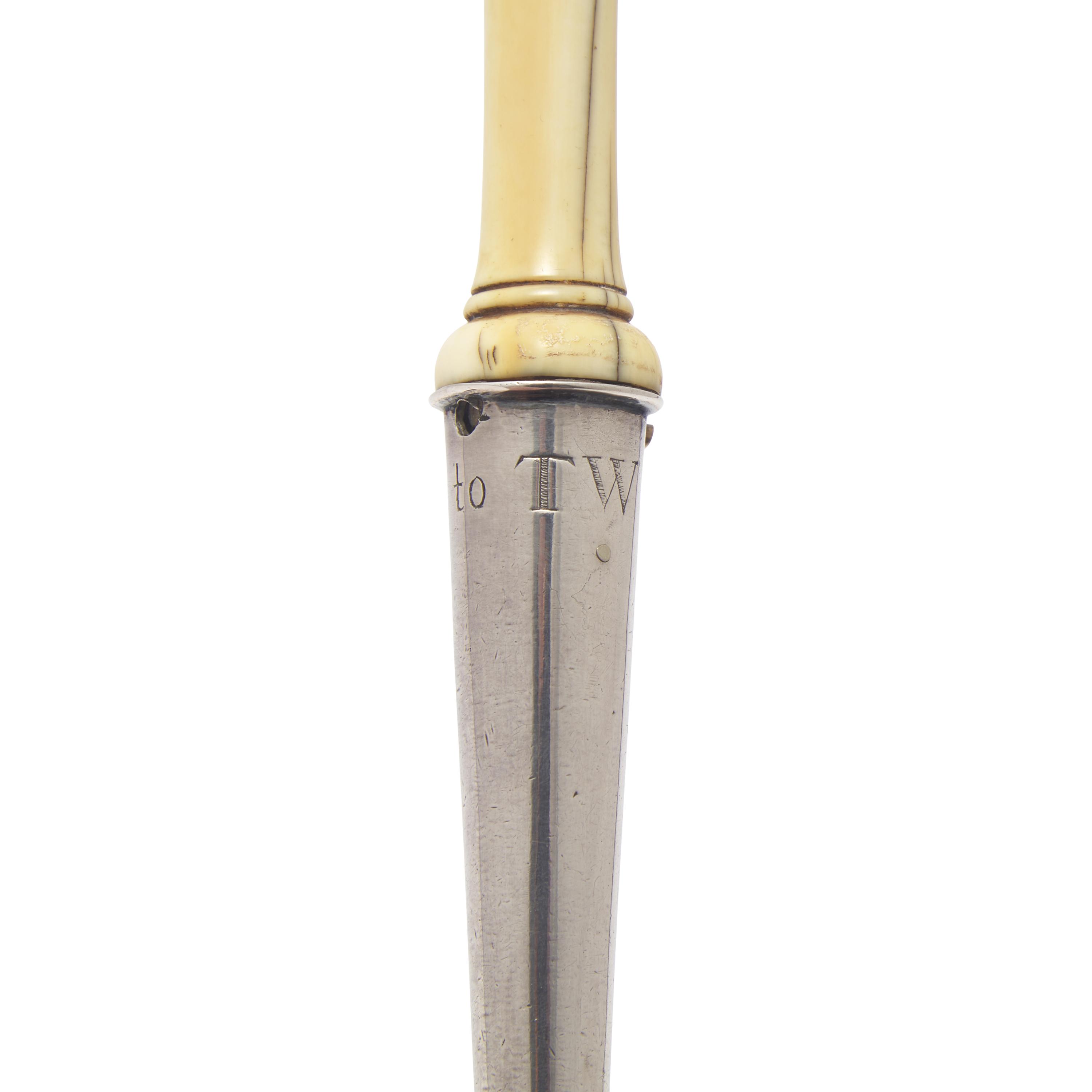 A William III Britannia Silver Punch Ladle
