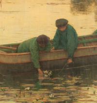 Picking Waterlilies
