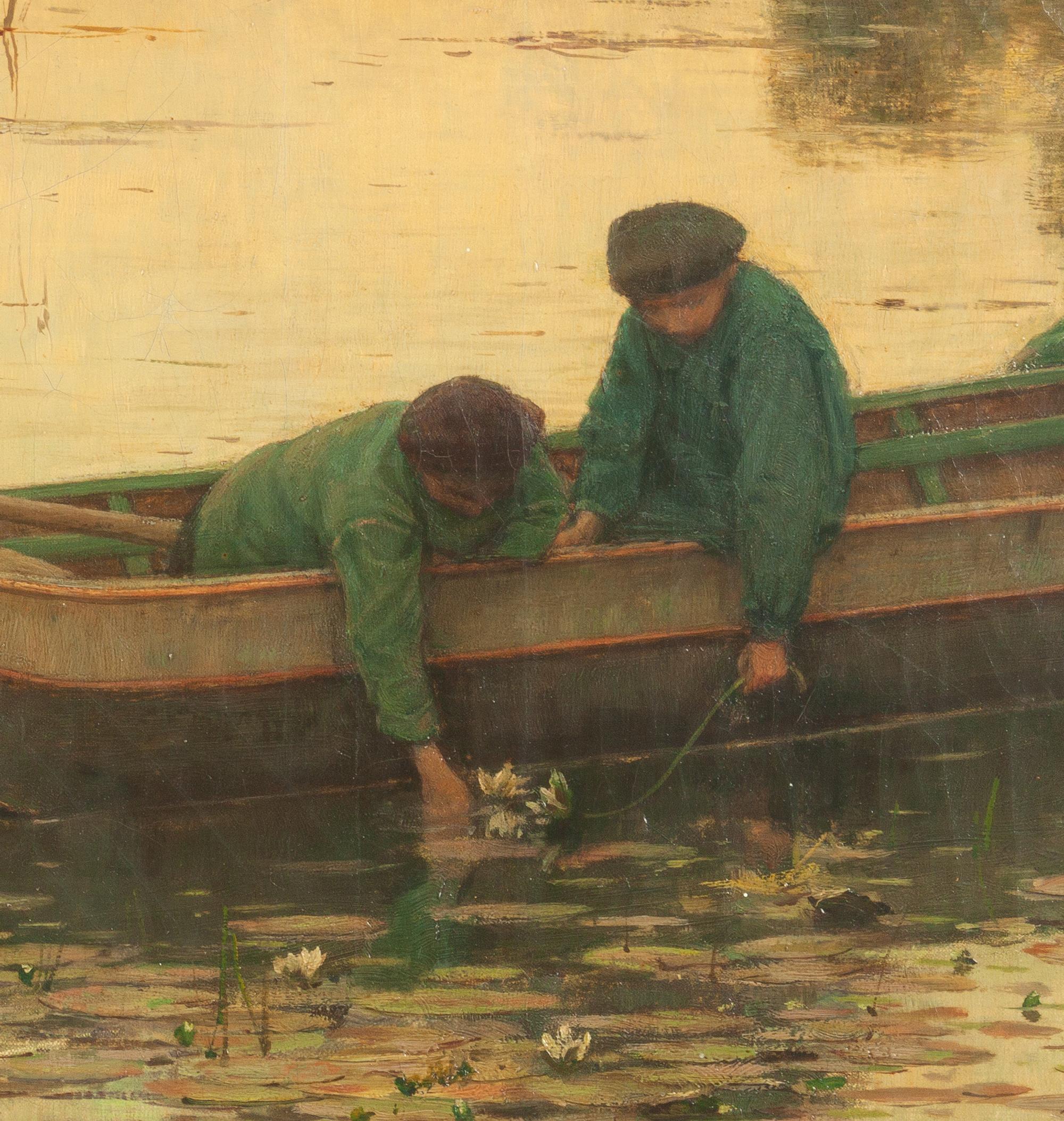 Picking Waterlilies