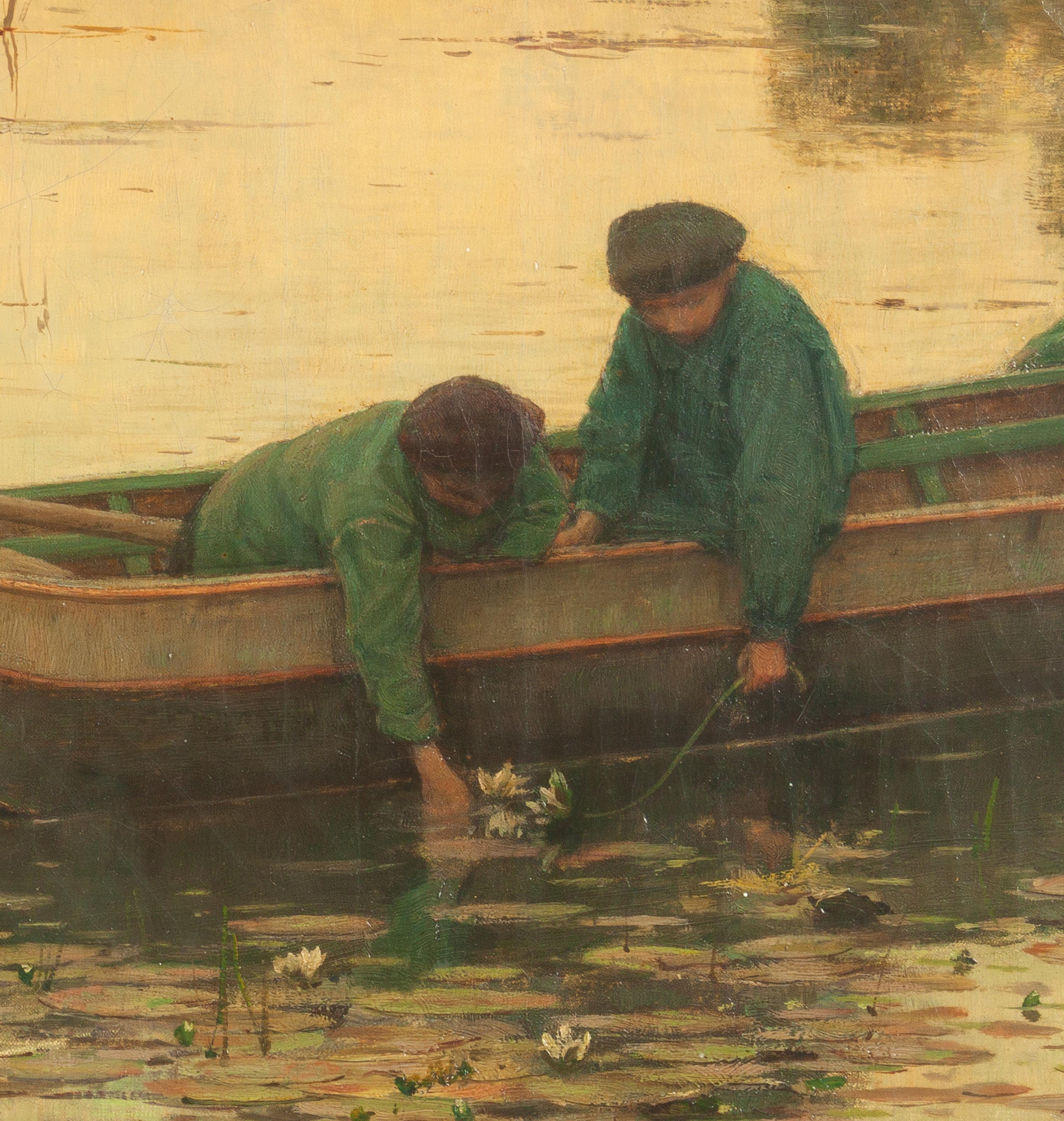 Picking Waterlilies