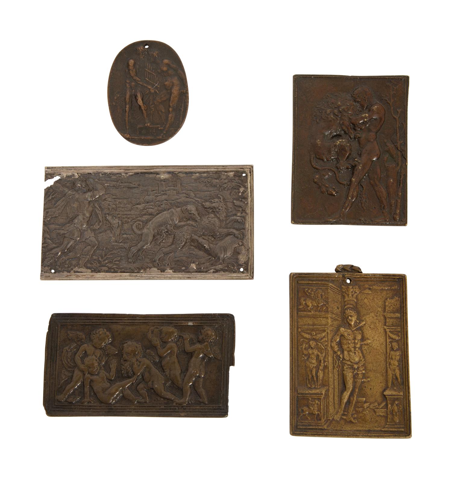 A Group of Five Continental Plaquettes