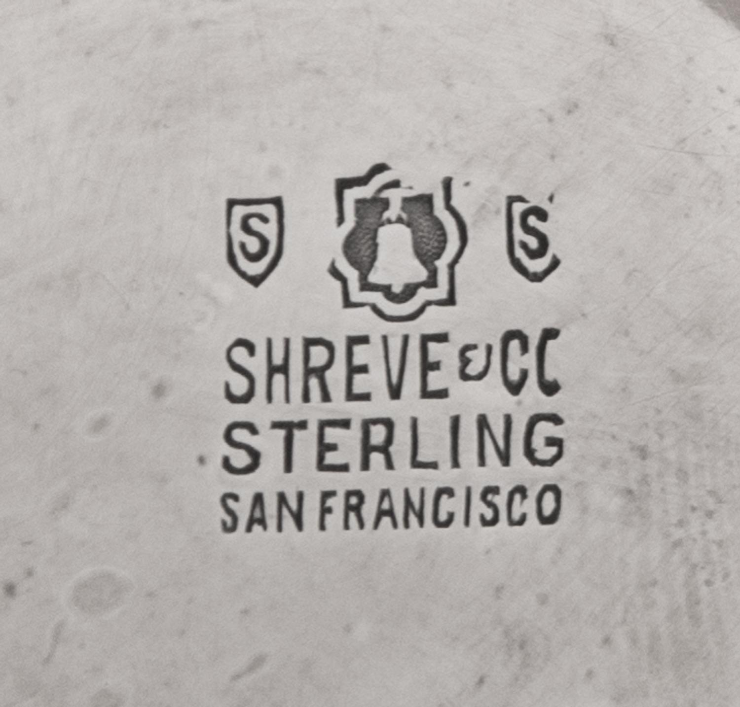 A Large American Silver Vase