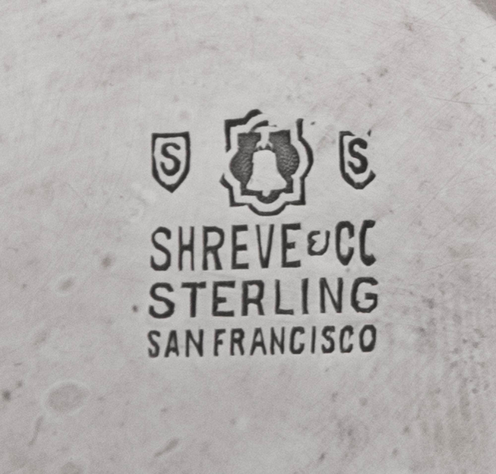 A Large American Silver Vase