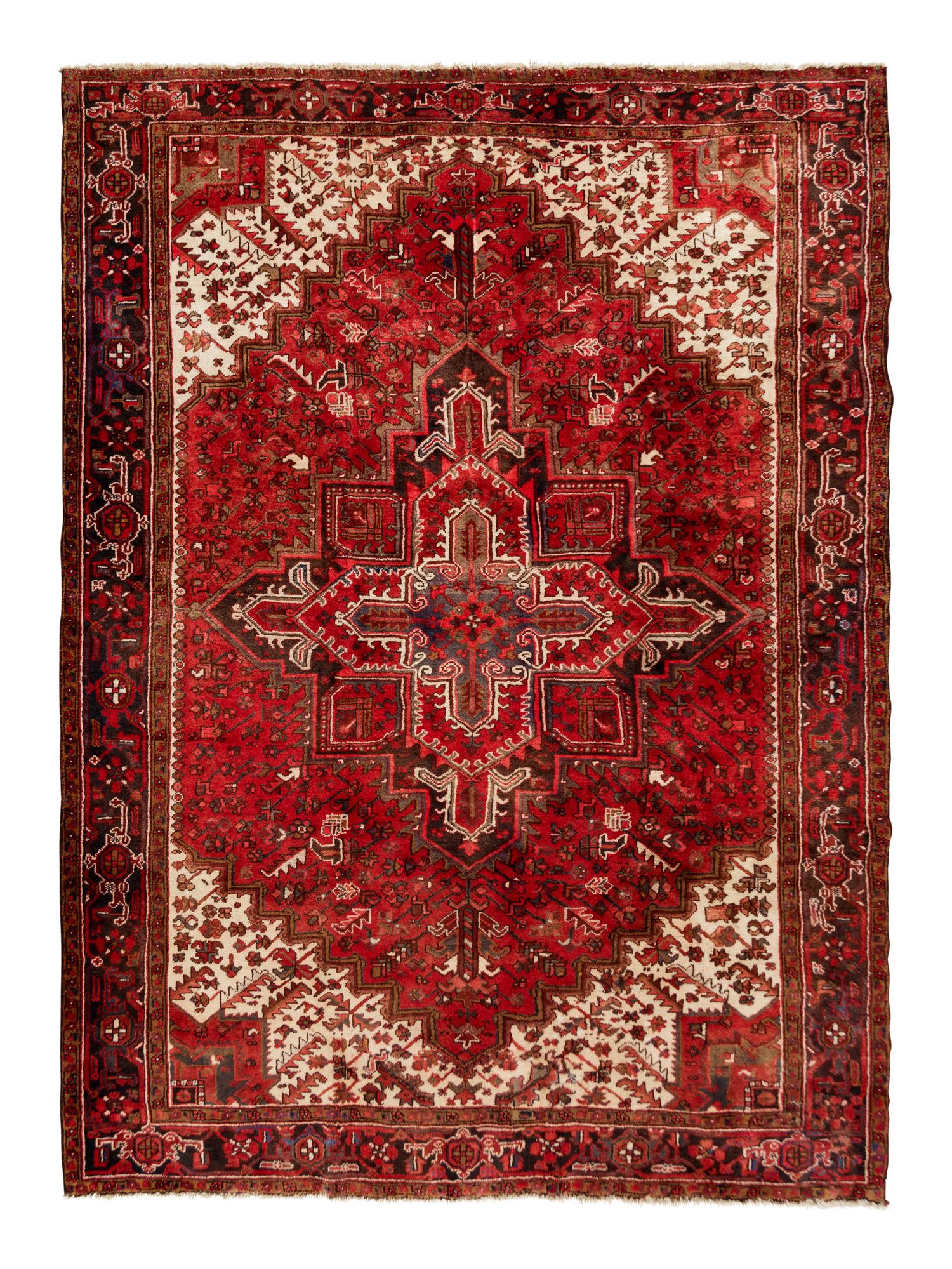 A Heriz Wool Rug