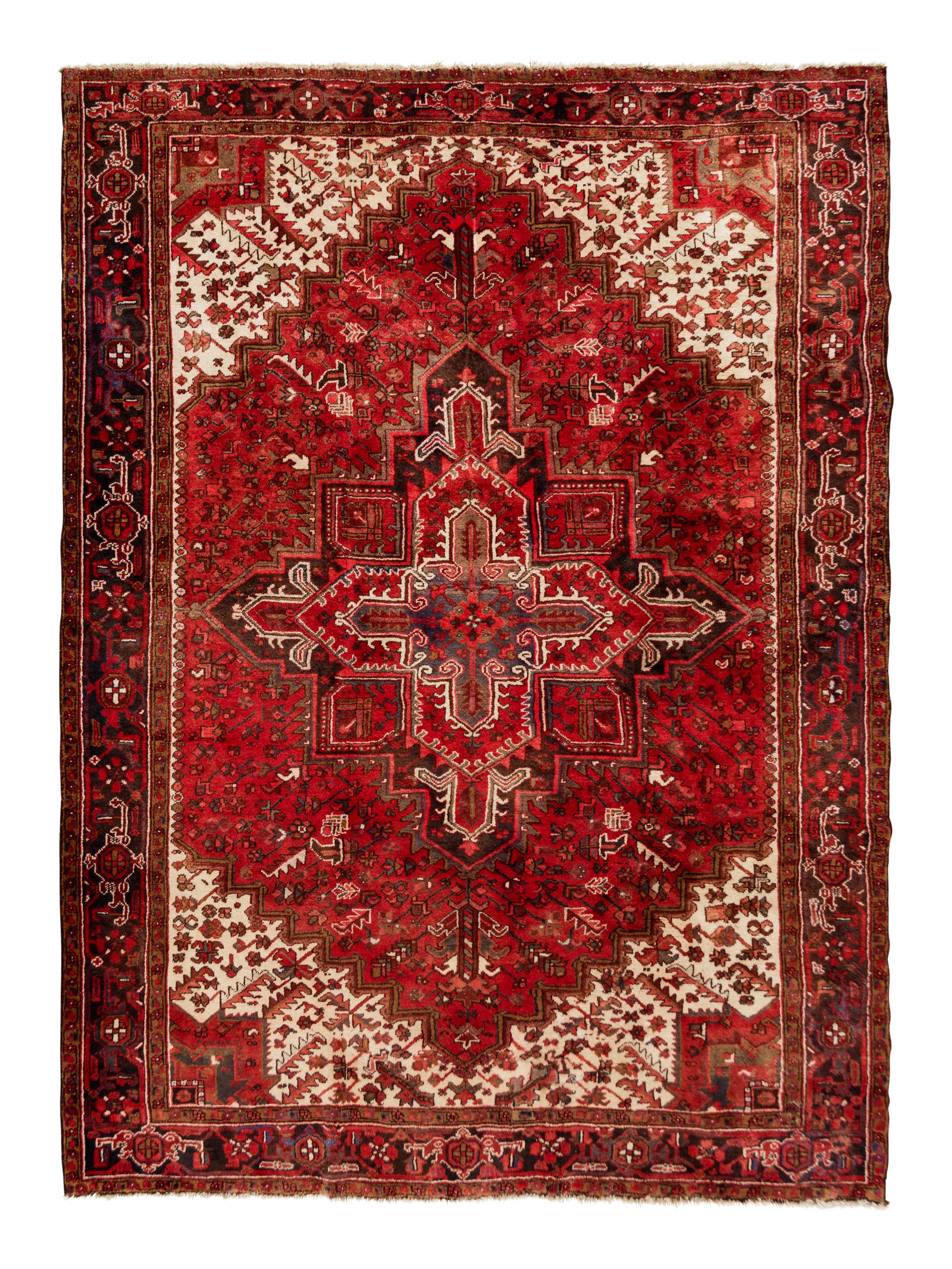A Heriz Wool Rug