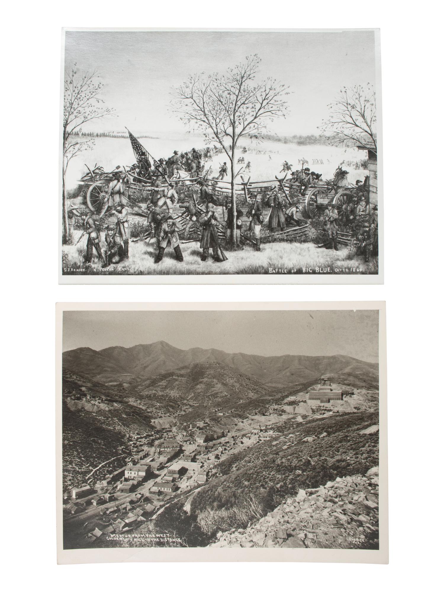 [NATIVE AMERICANS]. Images of western subjects, highlighted by views of Native Americans.