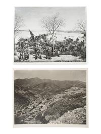 [NATIVE AMERICANS]. Images of western subjects, highlighted by views of Native Americans.