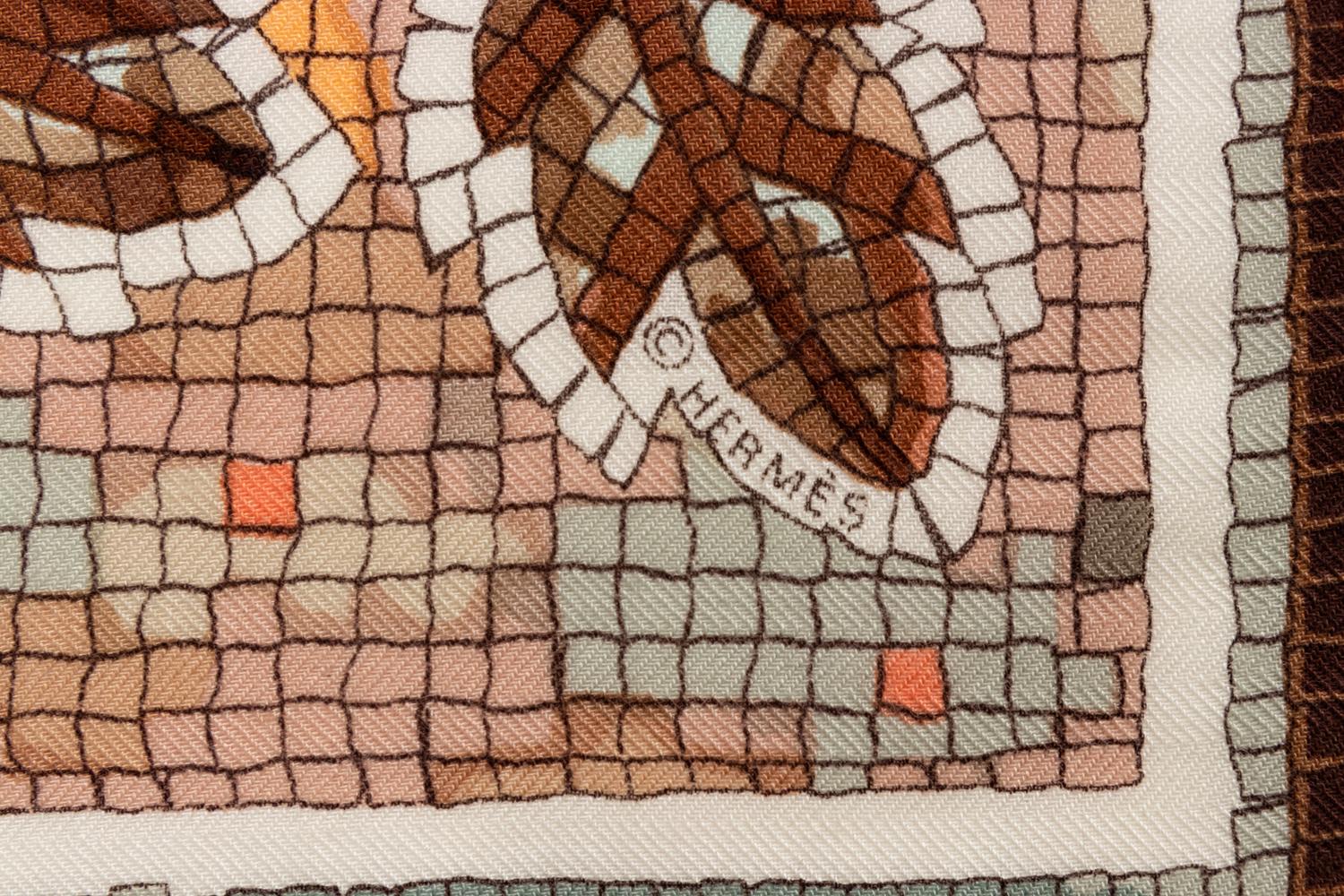 Hermès 140cm Cashmere & Silk Shawl