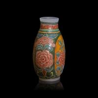 A Chinese Enameled Glass Snuff Bottle