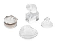 Four Lalique Table Articles