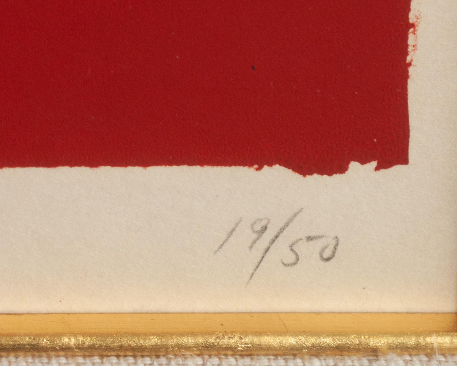 Red Ground --Maroon Disc