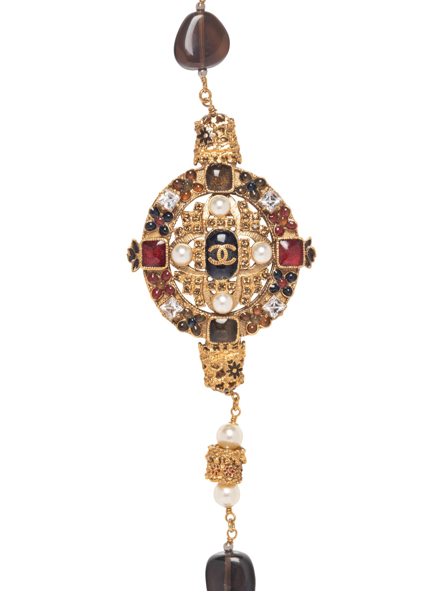 Chanel Gripoix Sautoir Necklace, 2011