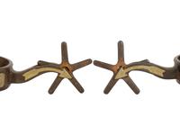 Kelly Brothers Steer Head Spurs and Crokett Spurs