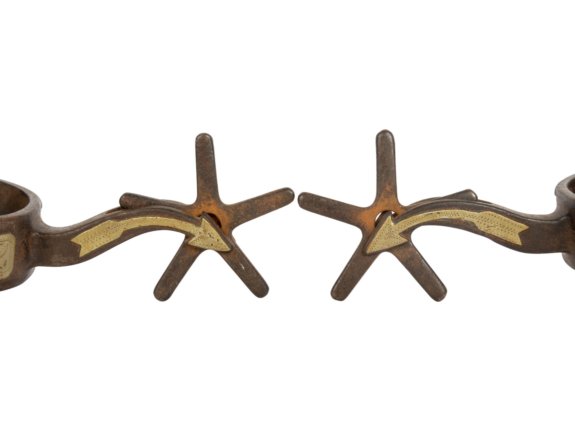 Kelly Brothers Steer Head Spurs and Crokett Spurs