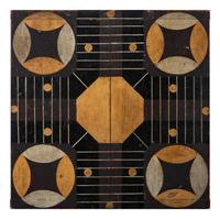 Four Painted Decorated Gameboards