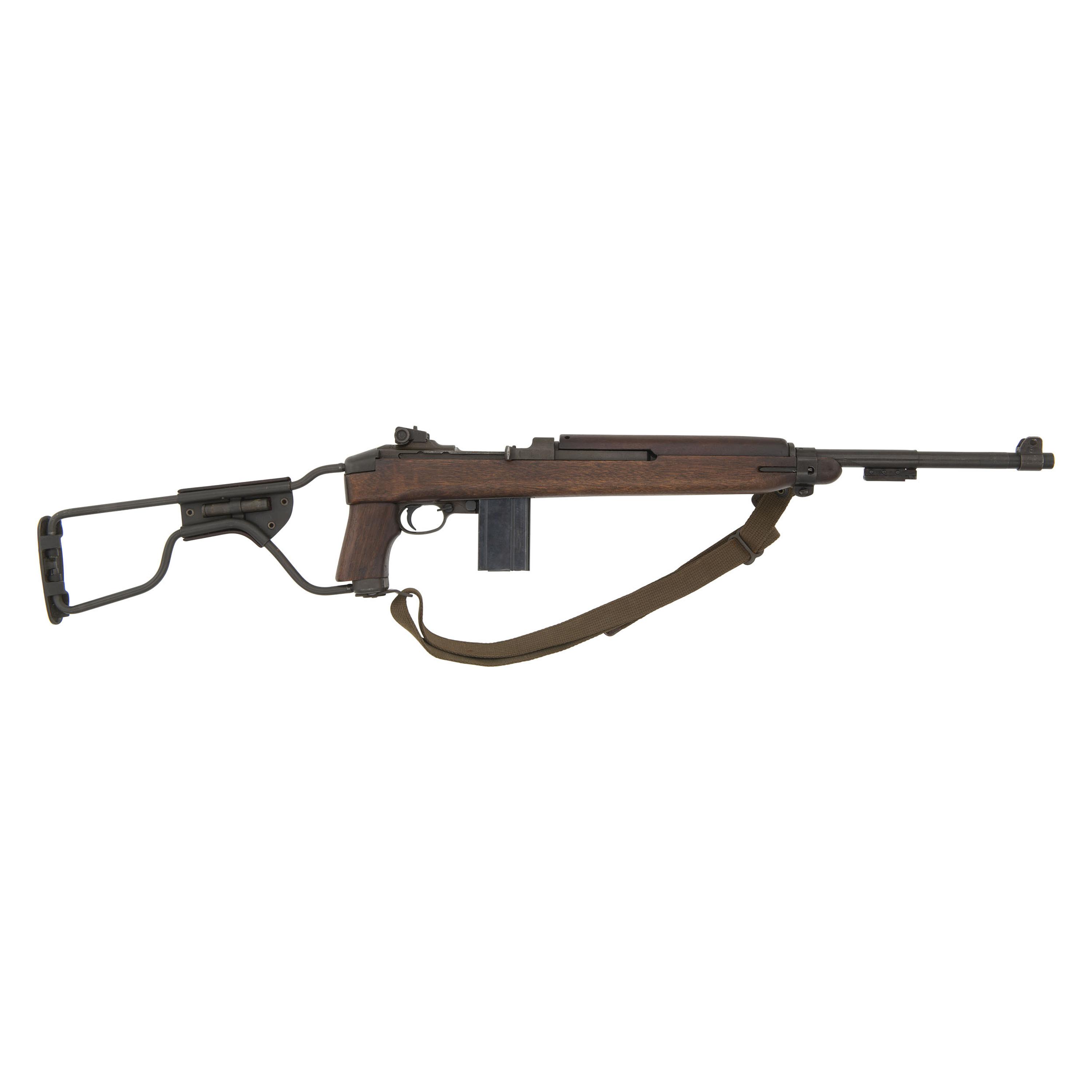 **WWII Inland U.S. M1A1 Paratrooper Carbine Post-War Updated and Repaired