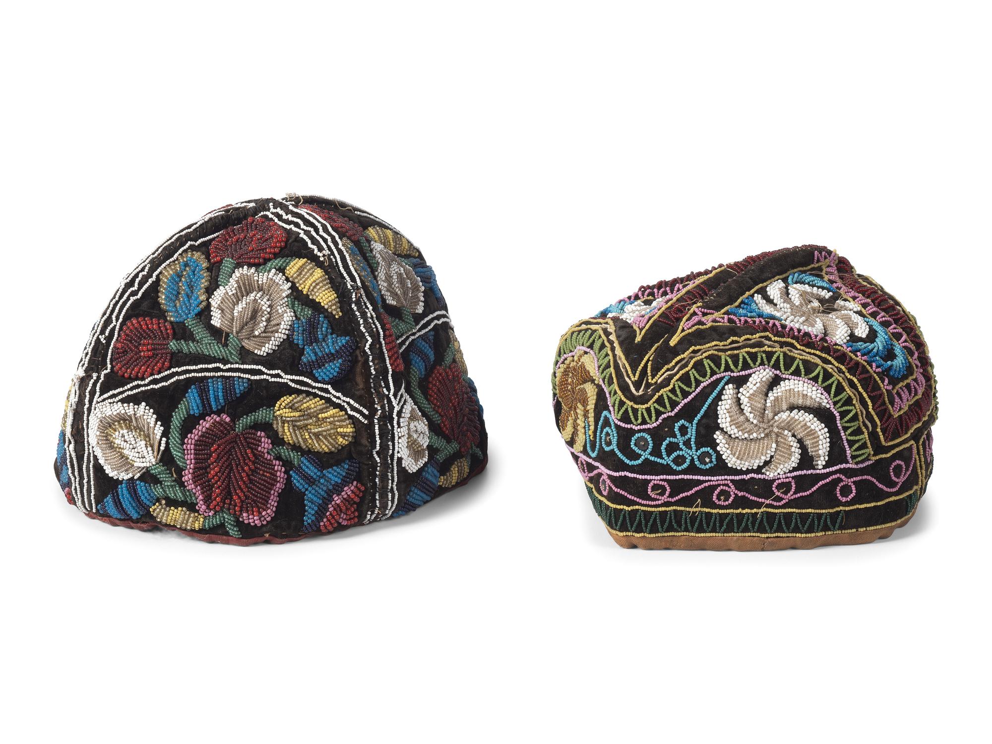 Haudenosaunee Beaded Caps