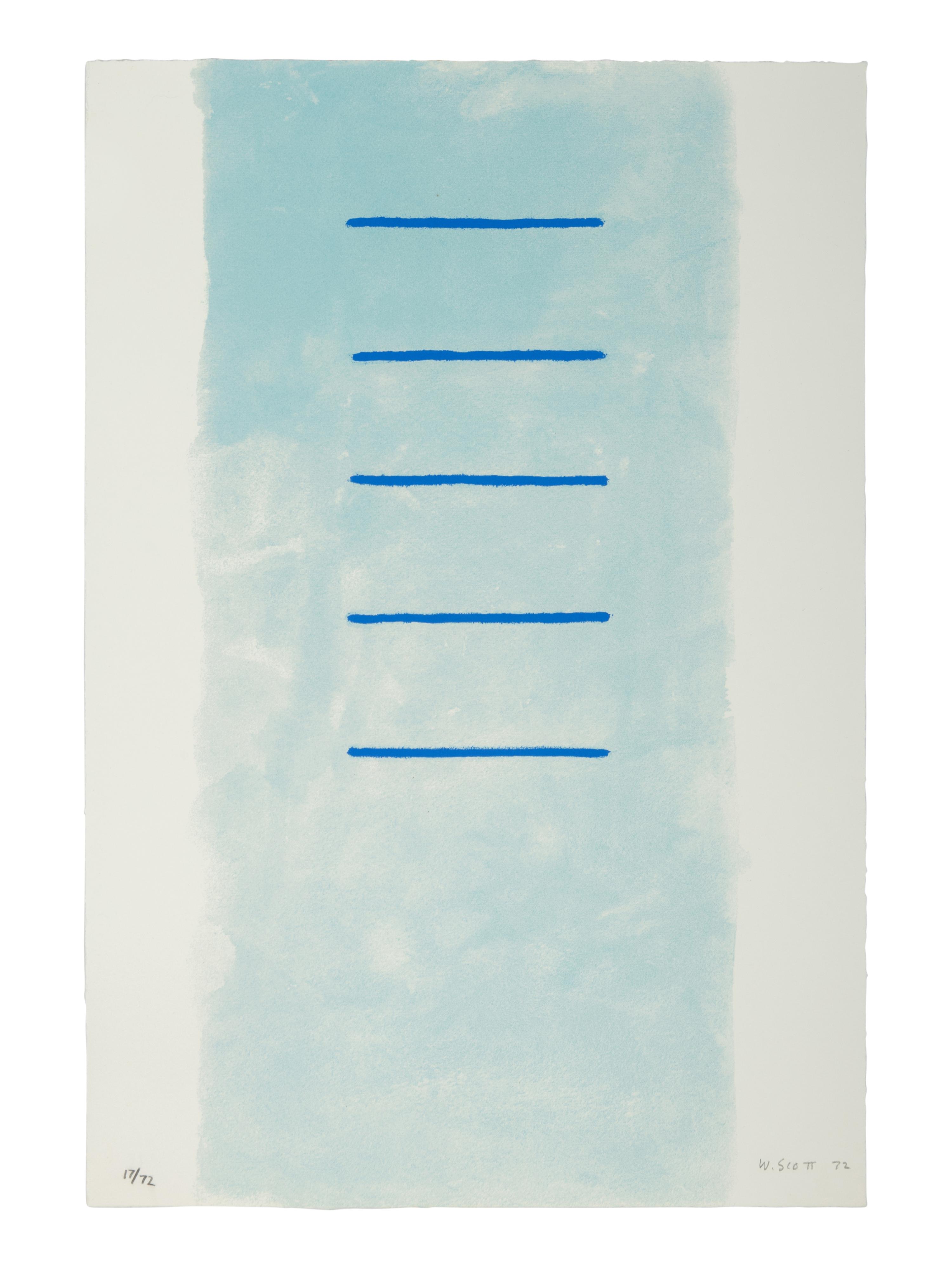 Lines with Breadth Supercede and Forms Engaged (two prints from A Poem for Alexander ), 1972