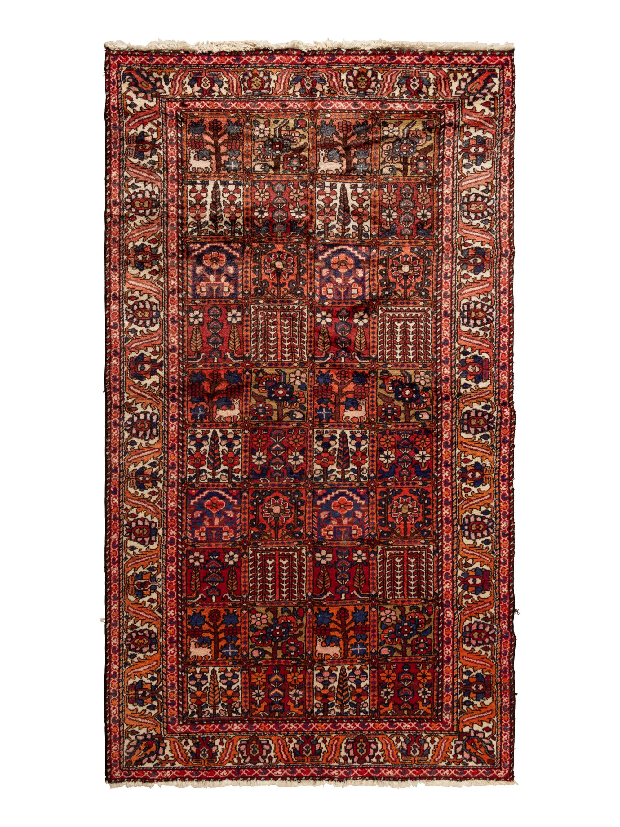 A Bakhtiari Wool Rug